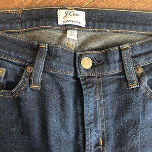 J. Crew Toothpick Denim Jeans